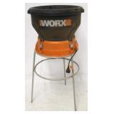 Worx leaf shredder with stand