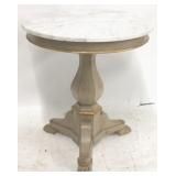 B G Industries Round Marble Top table