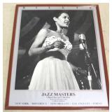 Jazz Masters framed poster