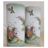 Pair of Vases w/ an Asian Flair