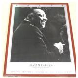 Jazz Masters framed poster