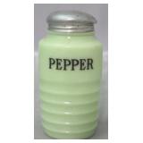 Jadeite pepper shaker