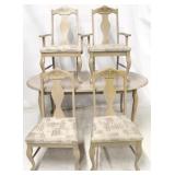 Dining table with 4 matching chairs