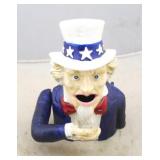 Uncle Sam Bank Cast Iron