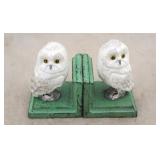 Cast Iron Owl Bookends