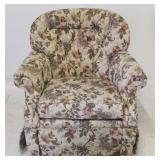 Lay-Z-Boy Upholstered Swivel & Rocking Chair