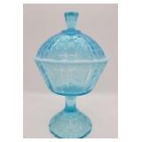 Fenton opalescent covered candy