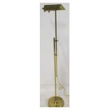 Brass floor lamp