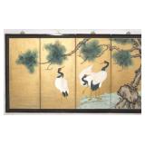 Oriental 4 panel wall hanger