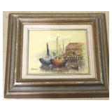 Signed oil on canvas