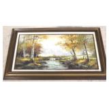 Signed oil on canvas