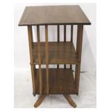 Vintage wooden book stand