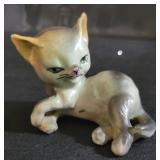 Cat Figurine - 2" h x 3" wide