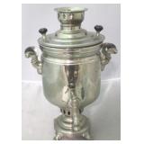 Vintage silver plate samovar