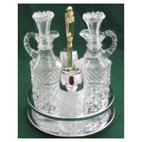 Vintage 5 piece castor set