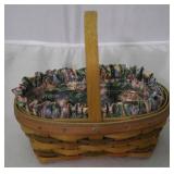 1997 Longaberger small Easter basket w/ 2 liners