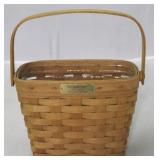 1994 Longaberger Dresden basket with handle