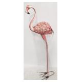 Metal flamingo