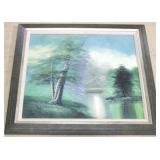 Signed oil on canvas