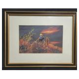 Framed Mary, Joseph & Jesus picture