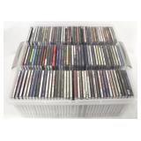 Tote full of approximately 120 CDs