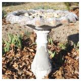 Concrete Bird Bath
