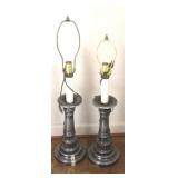 Pair of Lamps- AS IS/No shades