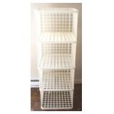 Plastic Storage Shelves