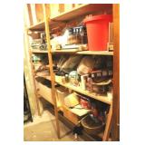 Shelf Lot of Assorted Items (3 shelves)
