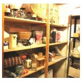Shelf Lot of Assorted Items (3 shelves)