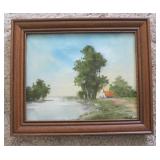 Framed Oil on Canvas- signed