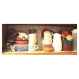 Cabinet Lot of Assorted Items