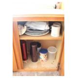 Cabinet Lot of Assorted Contents