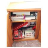 Cabinet Lot of Assorted Contents