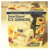Snow Shaver Ice Grinder in box