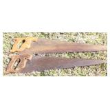 Lot of 2 Wood Saws
