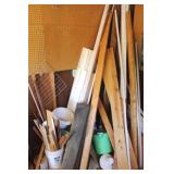 Lot of Assorted Items, wood, etc.