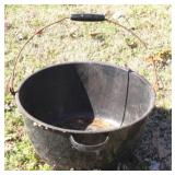 Metal Enamelware Bucket