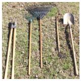 Lot of Assorted Yard Tools