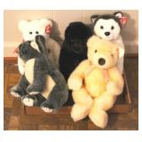 Lot of Larger Size Beanie Babies