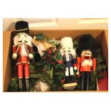 Box lot full of Assorted Christmas Items