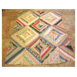 Vintage one sided quilt