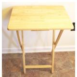 Wood Folding TV Tray
