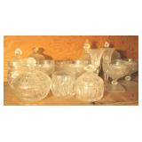 Lot of Assorted Glass Items