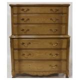 Huntley French chest on chest