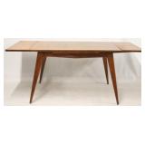 Danish mid-century splay leg pub style table