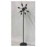 Contemporary starburst floor lamp