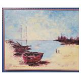 Framed Oil on Canvas by Kayrell