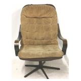 Scandinavian swivel mid-century arm chair