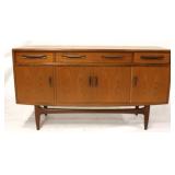 Danish teak mid-century credenza